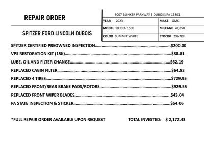 2023 GMC Sierra 1500 SLT