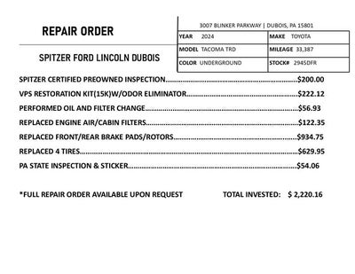 2024 Toyota Tacoma TRD Off-Road