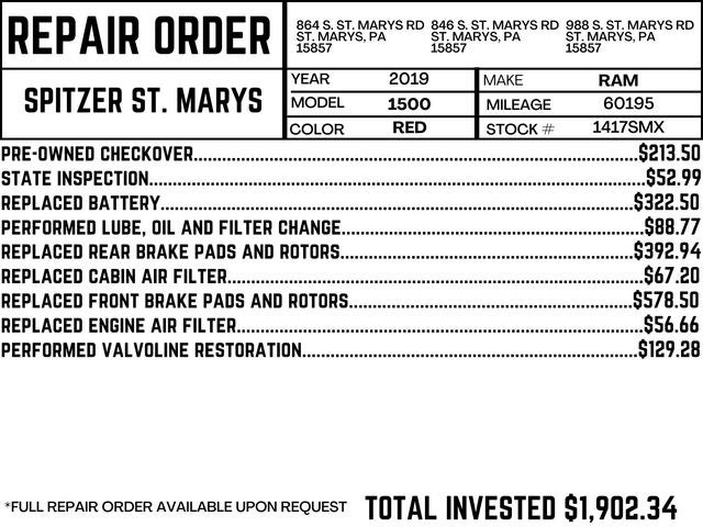 2019 RAM 1500 Classic Express