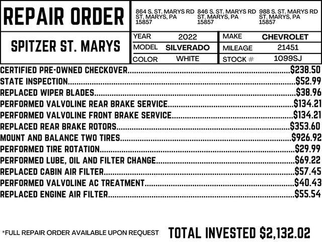 2022 Chevrolet Silverado 2500HD LT