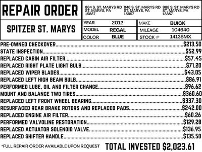 2012 Buick Regal Premium I Turbo