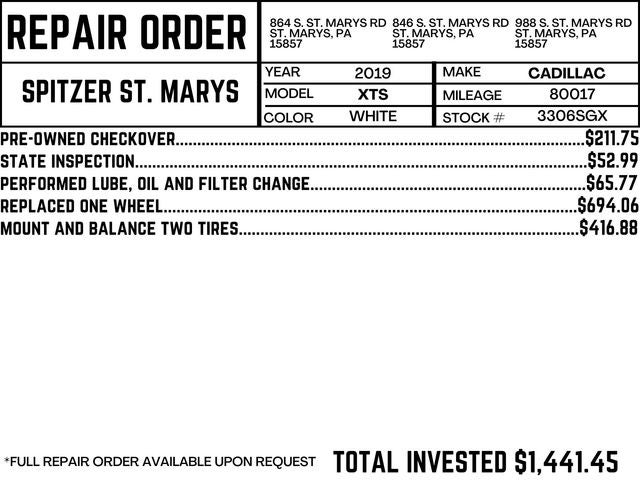 2019 Cadillac XTS Luxury
