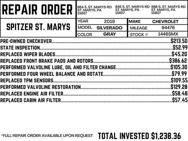 2019 Chevrolet Silverado 1500 LD LT