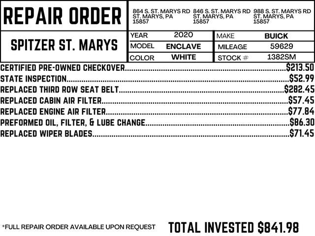 2020 Buick Enclave Premium Group