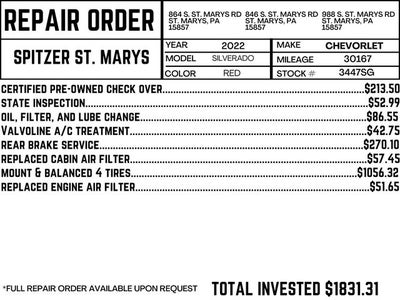 2022 Chevrolet Silverado 1500 Custom