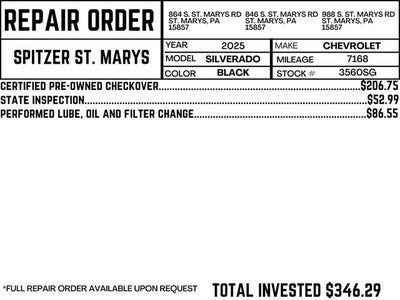 2025 Chevrolet Silverado 1500 Custom