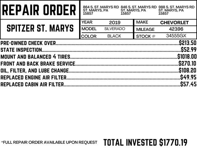 2019 Chevrolet Silverado 1500 RST