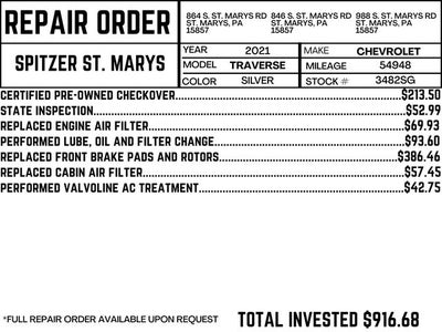 2021 Chevrolet Traverse LT 1LT
