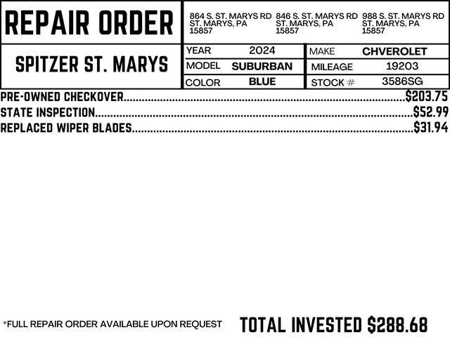 2024 Chevrolet Suburban LS
