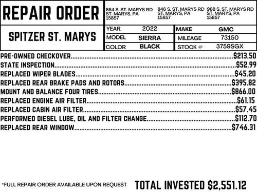 2022 GMC Sierra 1500 Elevation