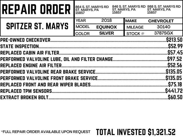 2018 Chevrolet Equinox LT