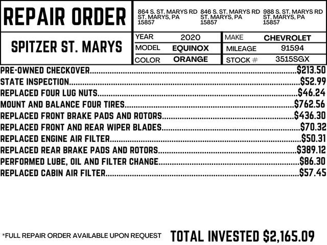 2020 Chevrolet Equinox LT