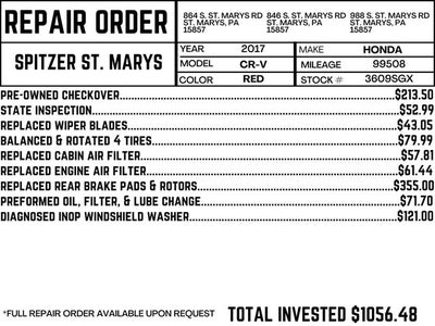 2017 Honda CR-V Touring