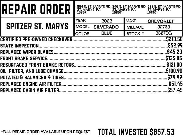 2022 Chevrolet Silverado 1500 RST
