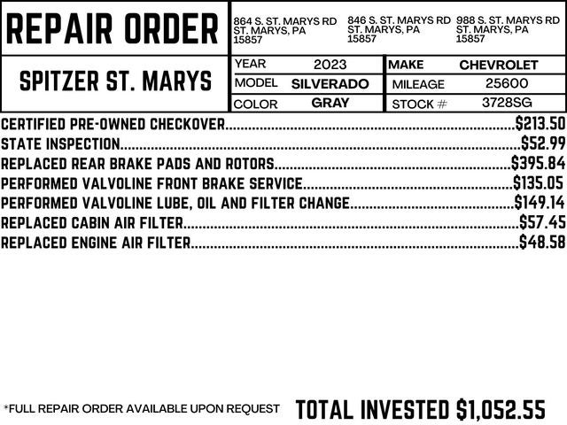 2023 Chevrolet Silverado 1500 RST