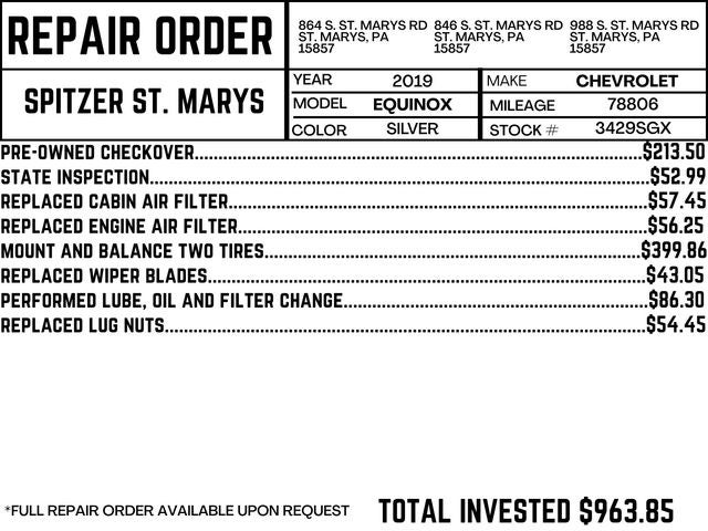 2019 Chevrolet Equinox LT