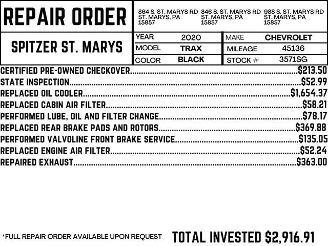 2020 Chevrolet Trax LS