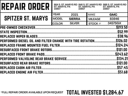 2021 GMC Sierra 1500 Elevation