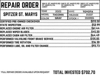 2023 Toyota Tacoma Trail Edition V6