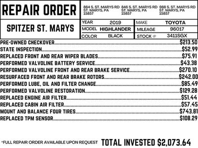 2019 Toyota Highlander LE