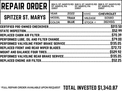 2022 Chevrolet Trax LT