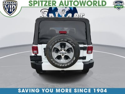 2016 Jeep Wrangler Sahara
