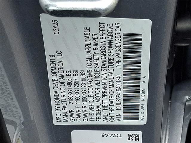 2025 Acura TLX Technology Package