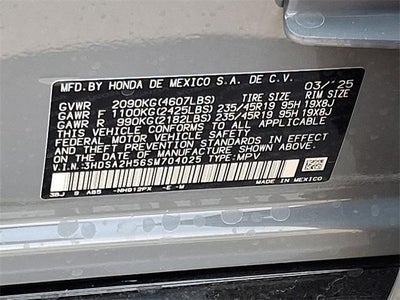 2025 Acura ADX A-Spec Package