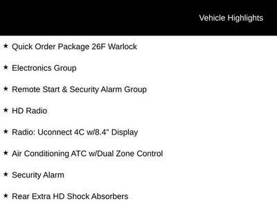 2021 RAM 1500 Classic Warlock