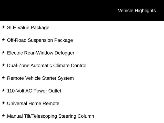 2019 GMC Sierra 1500 Limited SLE