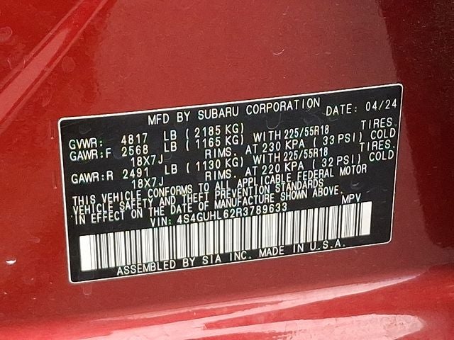 2024 Subaru Crosstrek Limited