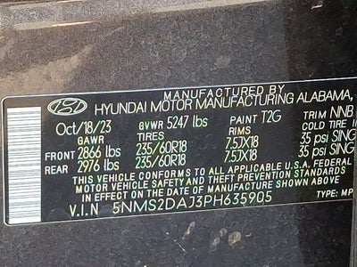 2023 Hyundai Santa Fe SEL