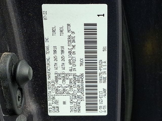 2022 Toyota Tundra SR5