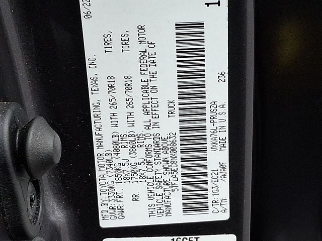 2022 Toyota Tundra SR5