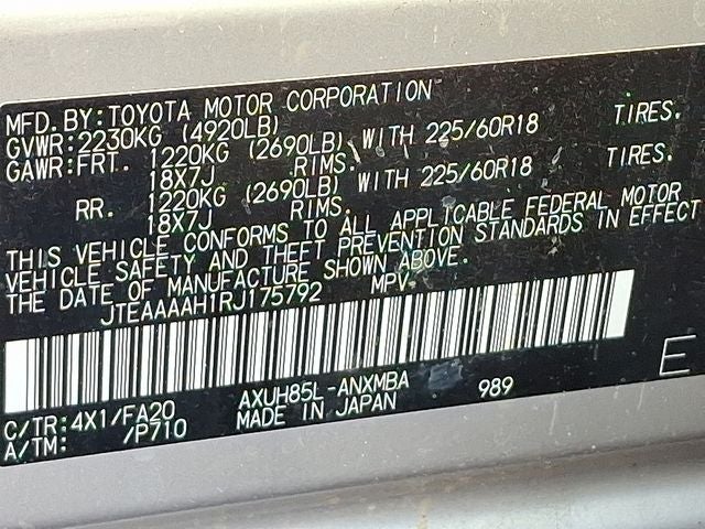 2024 Toyota Venza LE