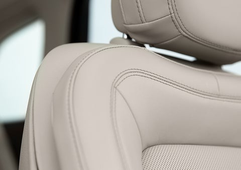 Fine craftsmanship is shown through a detailed image of front-seat stitching. | Spitzer Lincoln DuBois in Du Bois PA