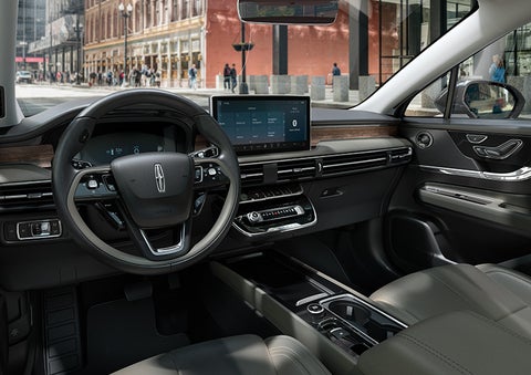 The interior dashboard of 2024 Lincoln Corsair® SUV is shown here. | Spitzer Lincoln DuBois in Du Bois PA