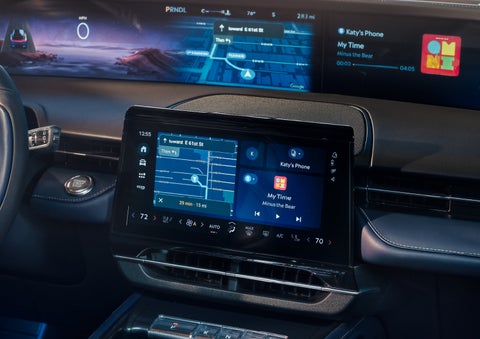 Driving directions are shown on the center touchscreen. | Spitzer Lincoln DuBois in Du Bois PA