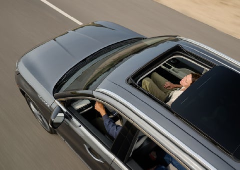 The available panoramic Vista Roof® of a 2027 Lincoln Aviator® SUV is open. | Spitzer Lincoln DuBois in Du Bois PA